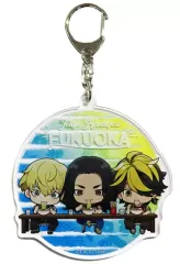 【中古】雑貨 場地圭介＆松野千冬＆羽宮一虎 ご当地アクリルキーホルダー福岡ver. 「東京リベンジャーズ」