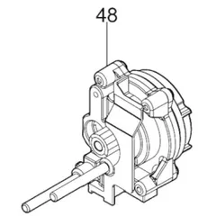 マキタ makita 18V 充電式 鉄筋 結束機 TR180DRGX 用 ギヤアッセンブリ 126838-6 部品 修理 パーツ 建築 建設 型枠 鉄筋 工事 土木のサムネイル