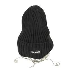 黒 Supreme 24SS Overdyed Beanie Black 新品 ネコポス送料無料☆24SS Supreme Overdyed Beanie Black