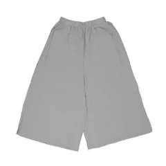 ☆ ライトグレー ☆ ワイドパンツ nawp020 ワイドパンツ レディース コットン 夏 フレアパンツ スカートパンツ ワイド パンツ 綿 ロング丈 ウエストゴム 裾が広い ゆったり 体型カバー 肌触りが良い カジュアル ポケット付き ナチュラル 無地