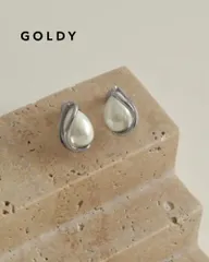 【SALE】GOLDY/ゴールディ/レイヤード ライン パール イヤリング/アクセサリー/2230806
