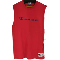 チャンピオン Champion 90S フロントプリントタンクトップ メンズ import：XL 