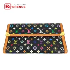 LOUIS VUITTON ルイヴィトン 長財布 ポルトトレゾールインターナショナル M92658 モノグラムマルチカラーキャンバス ノワール ブラック