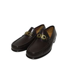 フェラガモ未使用メンズFERRAGAMOガンチーニ モカシン ローファー8 EE