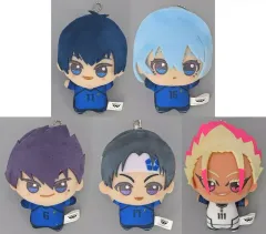 【中古】ぬいぐるみマスコット・ぬいぐるみバッジ 全5種セット ちびぐるみvol.7 「ブルーロック」