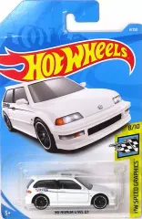 【中古】ミニカー 1/64 ’90 HONDA CIVIC EF(ホワイト) 「Hot Wheels HW SPEED GRAPHICS」 [FYC51]のサムネイル