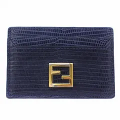 フェンディ　名刺入れ　ビジネスカードホルダー　ピーカブー　グレージュ　ベージュ ☆FENDI☆ FFピーカブー カードケース♡フラグメントケース