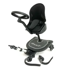 AirBuggy エアバギー ツーウェイボード ベビーカー    ブラック    子供用　240001123983