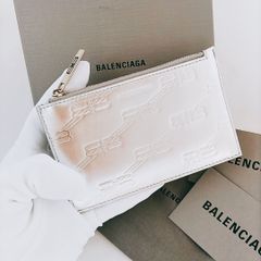 【新品未使用】BALENCIAGA コイン&カードホルダー 銀 バレンシアガ