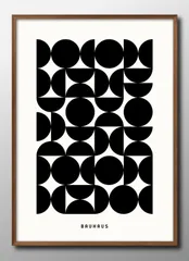 11771バウハウス BAUHAUS A3 サイズ ポスター アート おしゃれ 絵画 インテリア 北欧 イラスト マット紙 艶消し アートパネル 額 フレーム デザイン 壁掛け ギフト 新築祝い ディスプレイ 