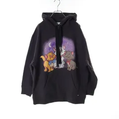 コーチ COACH パーカー COACH × Disney Aristocats Hoodie 69946 ブラック コットン プルオーバーパーカー レディース Used Aのサムネイル