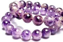内包美 スーパーセブンアメジスト(エレスチャルアメジスト)　9.5mm　ブレスレット 1個売り パワーストーン 天然石 _BG5667-95