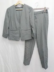 ◇ Θ NATURAL BEAUTY BASIC フォーマル ジャケット スカート パンツ サイズS/XS グレー レディース P  【1409090045820】