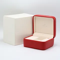 1円 良品 オメガ 空箱 腕時計用 レッド/赤 メンズ/レディース腕時計用 2000000 NSK NSMのサムネイル