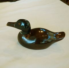 デコイ stoney point decoys サイン入り 置物 鴨 彫刻 - メルカリ