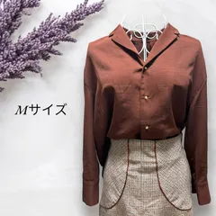 【a1402,s0015】秋冬コーデ売り✨️ブラウンコーデ/長袖ブラウス×ロングタイトスカート、同色コーデ