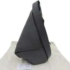 ロエベ アントンスリング ボディバッグ ショルダーバッグ レザー グレー LOEWE ロエベ ANTON SLING アントン スリング ブランドオフ