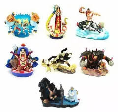 【中古】トレーディングフィギュア 全6種セット+ボーナスパーツ完成品 「ONE PIECE LOG BOX インペルダウン篇」