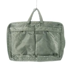 ポーター PORTER 吉田カバン TANKER ビジネスバッグ ブリーフケース 3way リュック デイパック ハンドバッグ ショルダーバッグ ナイロン 通勤 緑 セージグリーン /MN4 ■GY18