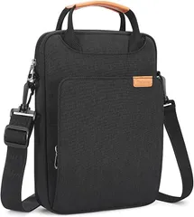 NIDOO 互換品タブレットショルダーバッグ用 10.5 Surface Go 2/10.8 3/11.5 Tab P11 Pro iPad Pro/ 10.9 AiR 10-11(ダークグレー,  10-11 インチ)