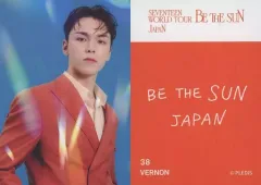【中古】コレクションカード(男性) 38：SEVENTEEN/VERNON(バーノン)/「SEVENTEEN WORLD TOUR [BE THE SUN] - JAPAN」フォトカード