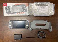 Nintendo Switch Lite Switch ライト スイッチ ライト グレー 専用グリップケース付