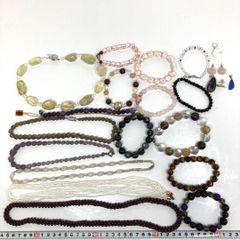本日限定セール 赤字セール まとめ売り天然石アクセサリー 40点セット 