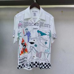 美品✨ ゾーイ ハワイアン柄 ワンピース ノースリーブ 総柄 ゴルフ 赤