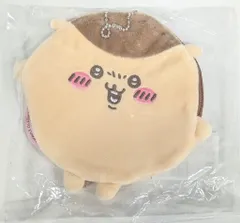 グレイ・パーカー・サービス ちいかわくじ もちっとふわっとコレクション D賞 くりまんじゅう まんまるポーチ