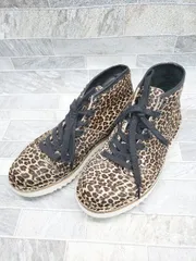 ◇ PS Paul Smith ポールスミス 豹柄 レオパード スニーカー シューズ サイズUK4 EUR33 ブラウン マルチ レディース P  【1405290008375】