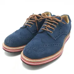 ★SALE価格★【美品】マスターバニー ゴルフシューズ ネイビー 158-992032 スパイクレス 天然皮革  レディース 23.0 ゴルフウェア MASTER BUNNY EDITIONのサムネイル