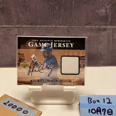 2000 Upper Deck Manny Ramirez 直筆サインカード Cleveland Indians Game-Worn Memorabilia ジャージ カード