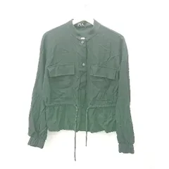 ◇ ⊂ ZARA ザラ スタンドカラー 長袖 チュニック サイズXS ブラック系 レディース E  【1506190000572】