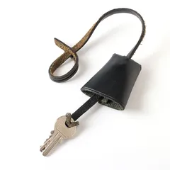 HERMES ブラック キークロシェット 楽天市場】HERMES エルメス クロシェット キーリング ボックス