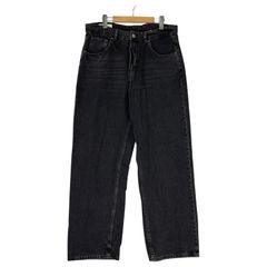 ZARA ザラ  ワイドデニムパンツ sizeEUR44/ブラック