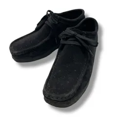訳あり!!《未使用級》Clarks クラークス ワラビー ブーツ スウェード 黒 2025年最新】クラークス ワラビーの人気アイテム - メルカリ