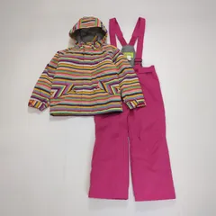 ジュニア スキーウェア上下セット ピンク 120㎝