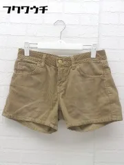 ◇ LEE RIDERS リーライダース ショート パンツ コーデュロイ サイズＳ ブラウン レディース 【中古】 【1002800506927】