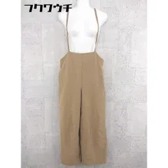 ◇ Sonny Label サニーレーベル URBAN RESEARCH キャミソール オールインワン サイズF キャメル レディース 【中古】 【1002801946678】