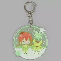 【中古】雑貨 エマ・ヴェルデ×ポムポムプリン 「ラブライブ!虹ヶ咲学園スクールアイドル同好会×サンリオキャラクターズ アクリルキーホルダー」