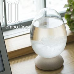 ストームグラス テンポドロップ テンポパルス 卵型のインテリア
