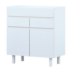 リビング収納　収納　リビングボード　サイドボード　【BASIC PLUS-21 LIVING BOARD 70 (OK-WH)】