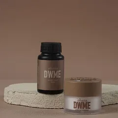 ohana×DWME スターターキット ベースパウダー クリスタルクリア 15g アクリルリキッド 30ml アクリルパウダー スカルプ 長さ出し 3Dアート 亀裂補強 爪強化 ミクスチュア ジェルネイル HEMAフリー ヘマフリー オハナ×デイダブルミイ
