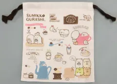 【中古】雑貨 集合(ピンク) 巾着 「すみっコぐらし」 喫茶すみっコ限定