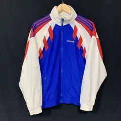 希少カラー　アディダス　ウインドブレーカー　ジップブルゾン　メンズM　トレフォイル　　管理NO. 509<sale>