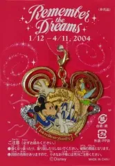 【中古】キーホルダー・マスコット(キャラクター) ミッキー＆ティンカー・ベル ファスナーアクセサリー 「東京ディズニーランド 20周年記念キャッスルショー リメンバー・ザ・ドリーム」 初日来園者配布品