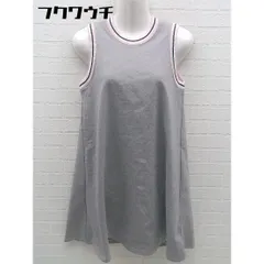 ◇ AG by aquagirl エージー バイ アクアガール ノースリーブ 膝丈 ワンピース サイズM グレー レディース 【中古】 【1101190005567】のサムネイル