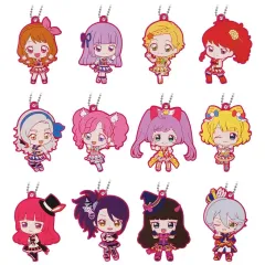 【中古】キーホルダー 全12種セット 「アイカツ!×プリパラ カプセルラバーマスコット」