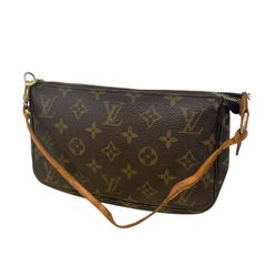LOUIS VUITTON ルイ ヴィトン モノグラム ポシェット アクセソワール アクセサリーポーチ ハンドバッグ パーティーバッグ ブラウン M51980 ♯1073012109