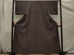 BY 4668 伊勢型紙 小紋 七宝に桐菊 着物 正絹 六谷梅軒 安江敏弘